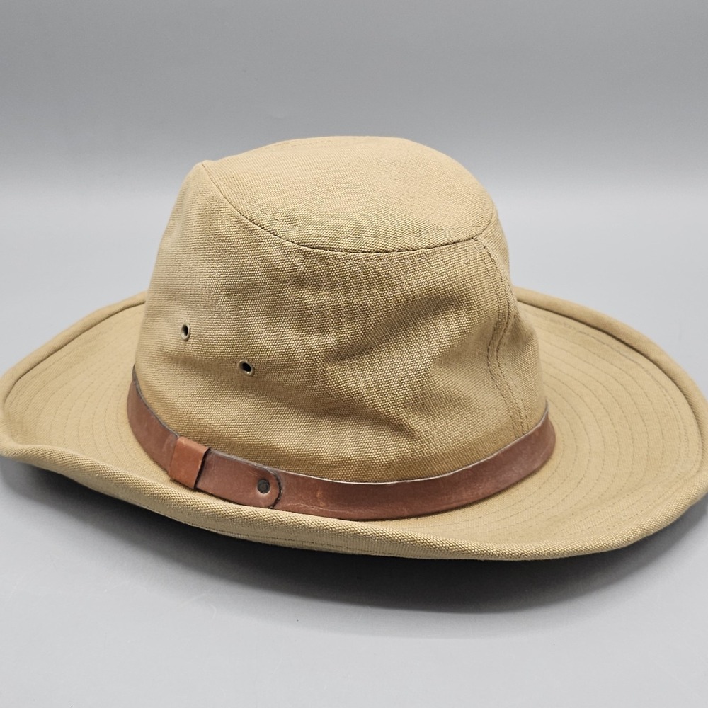 Vintage Banana Republic Travel & Safari Co Fedora Hat Sz Small Union Made USA